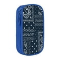 thumbnail image 1 of Large Storage Pencil Case, Traditional Ethnic Art Pattern with Zipper Large Capacity Pen Bag, 1 of 8
