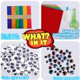 thumbnail image 3 of Amdohai DIY Arts and Crafts Supplies Kit 1200pcs Handmade Activity Material Set Educational Gift for Students, 3 of 6