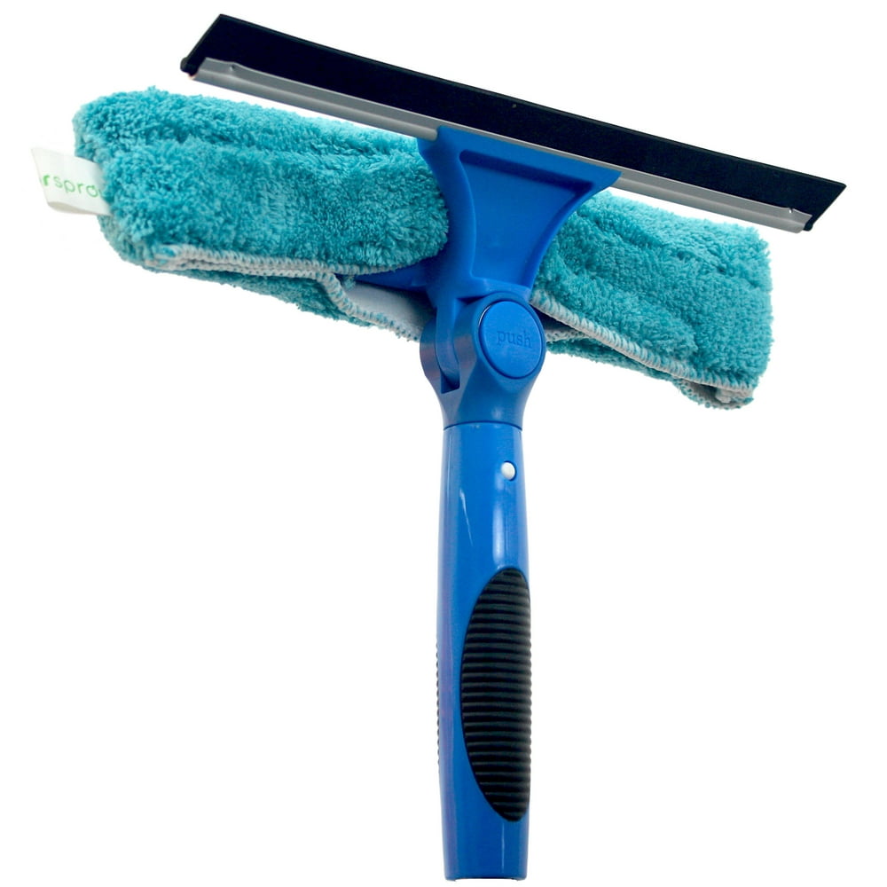 EVERSPROUT Swivel Squeegee and Microfiber Window Scrubber Combo 2in