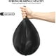 thumbnail image 5 of 5 volúmenes de pequeñas bolsas de basura 200 duraderos 4 galones bolsas de basura pequeñas Oficina Familiar Cocina Baño dormitorio Bolsillo de basura interior (negro), 5 of 6