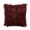 Wine Red, variant on 1PC Nordic Posh Style Of Home Decor With Super Soft Plush Faux Fur Throw Square Pillow
