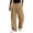 17#Khaki, variant on Men's Baggy Sweatpants Wide Leg Lounge Pants Drawstring Waist Loose Fit Jogging Trousers with Pockets Black M
