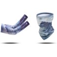 thumbnail image 1 of LoonWear 2025 Latest Model 夏季防紫外线颈套防晒袖套套装，清凉袖套和面颈罩，男女驾驶冰川图案, 1 of 5