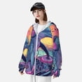 thumbnail image 3 of Balery Hip-Hop DJ Dolphin Sudadera ligera de manga larga con capucha y protección solar UPF 50+ para hombre y mujer, ideal para pesca y running-Large, 3 of 7