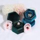 thumbnail image 5 of Caja de joyería hexagonal Caja de terciopelo para anillos, orejas y clavos Caja de joyería Caja de embalaje de joyería Caja de joyería, 5 of 5