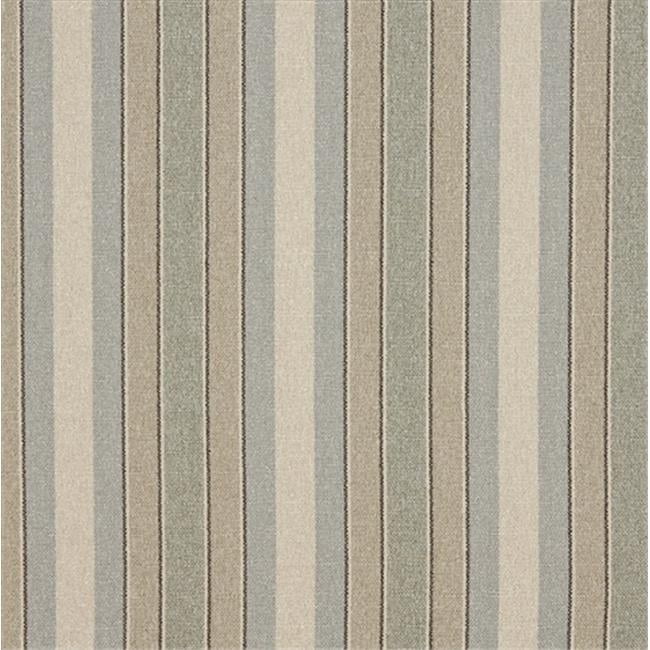 Natural Beige Texture Stripe Linen Blend Fabric By The Yard