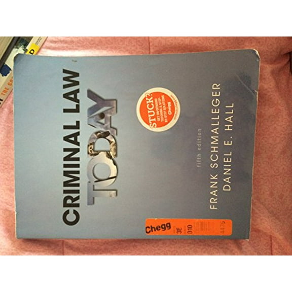 Pre-Owned Criminal Law Today (Paperback) 0133008584 9780133008586