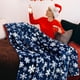 thumbnail image 4 of Uuiauoio Christmas Decorative Throw Blanket Print Decoration, Soft Flannel Winter Blankets for Couch Bed Sofa, Holiday Home Decor, Xmas Festival Gifts,Winter Warm Sofa Decoration Cover Blanket, 4 of 6