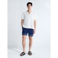 thumbnail image 2 of Free Assembly Men's Stretch Seersucker 5" Swim Trunks, Sizes S-3XL, 2 of 6