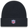 thumbnail image 3 of Men's New Era Charcoal Detroit Lions 2025 Sideline Cold Weather Cuffed Knit Hat, 3 of 3