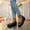 Navy Wedge Shoes for Women, variant on CYMMPU Women's Ruched Bow Platform Wedge Pumps, Closed Toe Slip On Wedge Shoes, Comfort Footwear for Party, Concert and Daily Casual Wear Beige 41