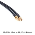 thumbnail image 4 of Cable Coaxial RG58/50-3 RF, 10M (32,8 pies), N/SMA/RP-SMA/UHF macho a N/SMA/RP-SMA hembra/macho, Cable de extensión para antena, 4 of 5