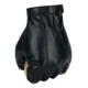 thumbnail image 3 of Negro 1 Par De Cuero De La Pu Guantes De Medio Dedo Hombres, 3 of 8