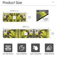 thumbnail image 3 of Yayeee Faucet Mat for Kitchen Sink 14.7" Diatomite Long Splash Guard Pad, Yellow Flowers, 3 of 7