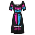 thumbnail image 4 of Pink or Blue Your Auntie Loves You Sleeveless Dress prom clothes wedding guest dress 2024, 4 of 6