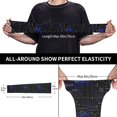 thumbnail image 3 of Zufioo Mathematica Science Pattern Ice Silk Arm Sleeves, Non-slip and UV-resistant Sleeves, Suitable for Sports and Outdoor Activities, Unisex, 3 of 7
