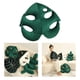 thumbnail image 5 of Almohada de Tiro de Hoja de Planta Sunnimix 3 Piezas de Felpa verde, 5 of 8