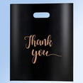 thumbnail image 4 of 100 Pcs Bolsas de Compras Reutilizables, negro y rosa, Bolsa Polipapel Boutique Decorada, bolsas de plastico regalo, bolsas para boutique, 4 of 4