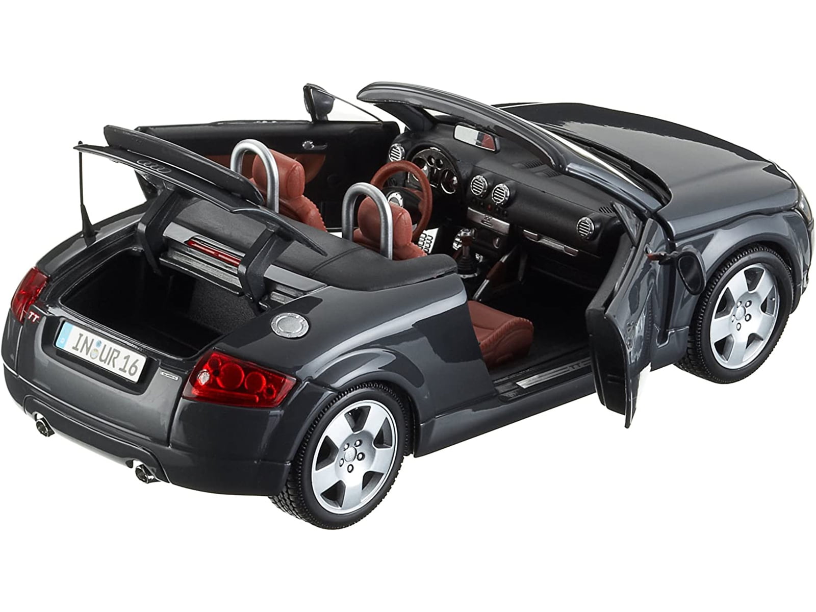 ミニカー AUDI TT ROADSTER 2006 1/18 Audi TT Roadster Grey 1/18 Diecast Model Car by Maisto