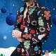 thumbnail image 1 of Camisa de diseño nuevo de Elk Snowman para hombre con botones superiores manga larga informal para festivales al aire libre tallas S a 6xl, 1 of 6