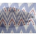 thumbnail image 4 of oneOone Viscose Chiffon Fabric Chevron Ikat Print Fabric By Yard 42 Inch Wide, 4 of 4