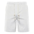 thumbnail image 2 of PEASKJP Mens Swim Trunks Quick Dry Board Shorts Swim Trunks, White XL, 2 of 5