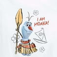thumbnail image 3 of Frozen - Olaf Presents - Olaf Moana - Women's Short Sleeve Graphic T-Shirt, 3 of 5