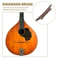 thumbnail image 2 of Mandolin Adjustable Bridge Premium Musical Instrument Parts Supplies Yard Component, 2 of 6