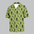 thumbnail image 2 of Funny Hawaiian Shirts for Men Short Sleeve Button Down Shirts Casual Printed Summer Regular Fit Beach Shirts Tops, 2 of 4