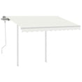 thumbnail image 6 of vidaXL Awning Post Set Anthracite 118.1"x96.5" Iron, 6 of 6