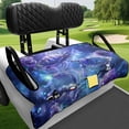 thumbnail image 4 of Uourmeti Golf Cart Seat, Compatible with Sports, Suitable for 2 Passenger Non-slip, Turtle Galaxy Print, 4 of 8