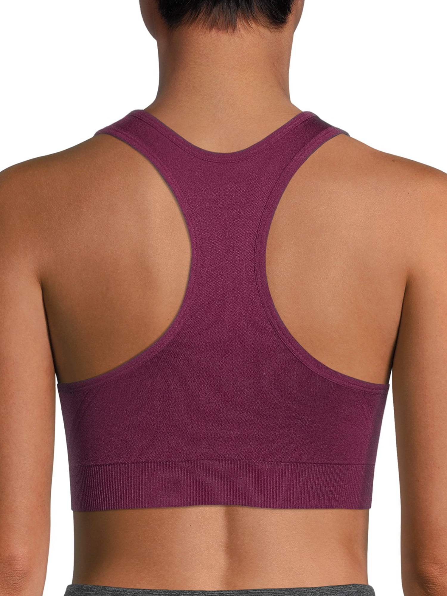 Avia Women’s Seamless Zip Front Sports Bra
