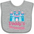 thumbnail image 3 of Inktastic Princess (Daddy's) Girls Baby Bib, 3 of 4