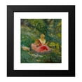 thumbnail image 2 of Gaston La Touche 12x13 Black Modern Framed Museum Art Print Titled - Fishing (1902), 2 of 5