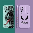 thumbnail image 5 of Case For VIVO IQOO 5 7 8 9 10 11 Pro 5G Z6 Z7 NEO3 5 5S 6 7 Colour Simple Liquid Silicone Case Marvel Comics Venom, 5 of 5
