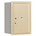 thumbnail image 3 of 6 Door High Recessed Mounted 4C Horizontal Parcel Locker with 1 Parcel Locker in Sandstone with Private Access - Rear Loading, 3 of 3