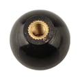 thumbnail image 3 of Chendee 5Pcs Black Round Ball Bakelite Lever Knob M5/6/8/10/12 Machine Tool Replacement,M5X20, 3 of 9