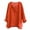 Orange, variant on Kureaily Mens Linen Shirts Casual Cotton Long Sleeve Regular-Fit T-Shirt Summer Lightweight Beach Tops