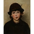 thumbnail image 2 of Frank Duveneck 20x24 Gold Ornate Framed and Double Matted Museum Art Print Titled - Whistling Boy (C. 1870s), 2 of 4