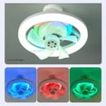 thumbnail image 3 of Bewildely Luz de ventilador de techo de estilo minimalista para espacios pequeños con control remoto diseñada para espacios limitados Iluminación y accesorios, 3 of 6