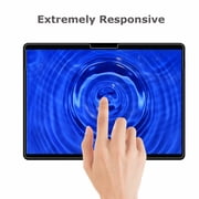 [عبوة من قطعتين] واقي شاشة EpicGadget Surface Pro 7 / Surface Pro 7 Plus - واقي شاشة زجاجي مقوى مقاوم للخدش وخالٍ من الفقاعات لهاتف Microsoft Surface Pro 7 / Surface Pro 7 Plus مقاس 12.3‑ بوصة