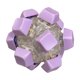 thumbnail image 1 of Teclado Fidget, juguete sensorial portátil con clicker para el trabajo y la oficina, regalo para fiestas Púrpura, 1 of 9