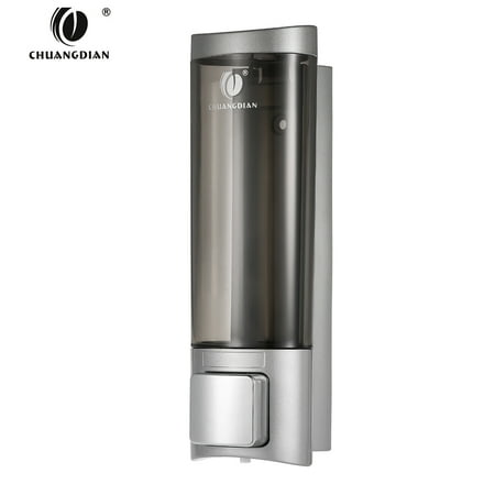Chuangdian Manual Hand Soap Dispenser With Double Sided Foam Tape Wall Mount Liquid Shampoo Shower Gel Cleanser Washroom Lotion Chuangdian Manual Hand Soap Dispenser With Double Sided Foam Tape Wall Mount Liquid Shampoo Shower Gel Cleanser Washroom Lotion