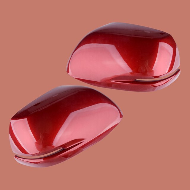 Housse de Protection pour Miroir Latéral Rouge Adaptée pour Honda CR-V CRV 2017 2018 2019 2020