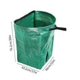 thumbnail image 3 of Gnmfd Large Garden Leaf Storage Bag, Corrosion Resistant Deciduous Collection Bag, Breathable Garden Storage for Leaves, Weeds, Plants, Outdoor Yard Cleanup, Seasonal Party Favors, 3 of 9