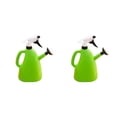 thumbnail image 1 of Injueey Nuevo portátil 1000ML aspersión manual herramientas de jardinería regadera planta rociadores de agua riego de flores botella de agua verde 2piezas, 1 of 6