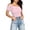 Light pink-#003, variant on Women's Cold Shoulder Tops Mesh Y2k Short Sleeve Crop Top Ruched Asymmetrical Hem Trendy Vacation Bar Outfits,Navy XL