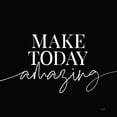 thumbnail image 2 of Lux + Me Designs 26x26 White Modern Wood Framed Museum Art Print Titled - Make Today Amazing, 2 of 4