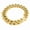 Gold, variant on Stainless Steel Snake Chain Bracelet for Men, Gothic Wrap Around Serpent Cuff, Silver and Gold Plated Options