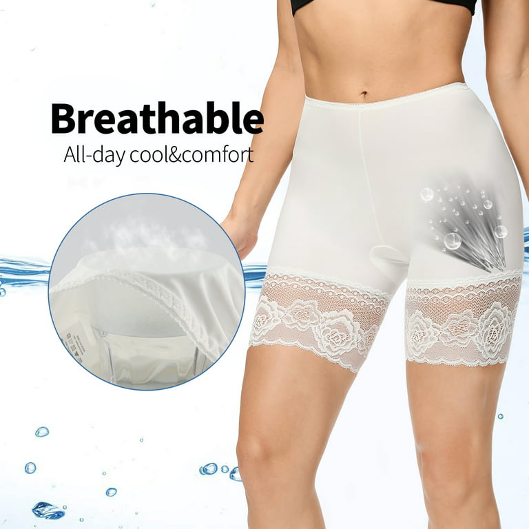 SHAPERIN Slip Shorts for Under Dresses Smooth Breathable Panty